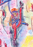 Man Kicking