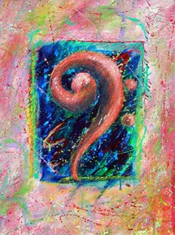 Bass Clef by David Zvanut